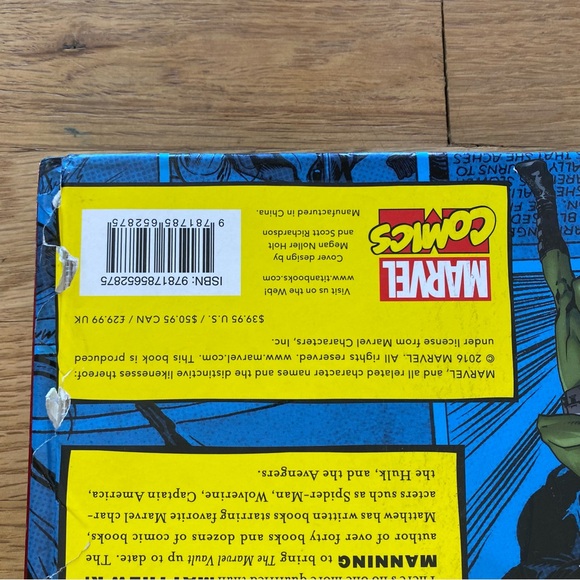 The Marvel Vault: A Visual History Hardcover Book - Picture 3 of 8